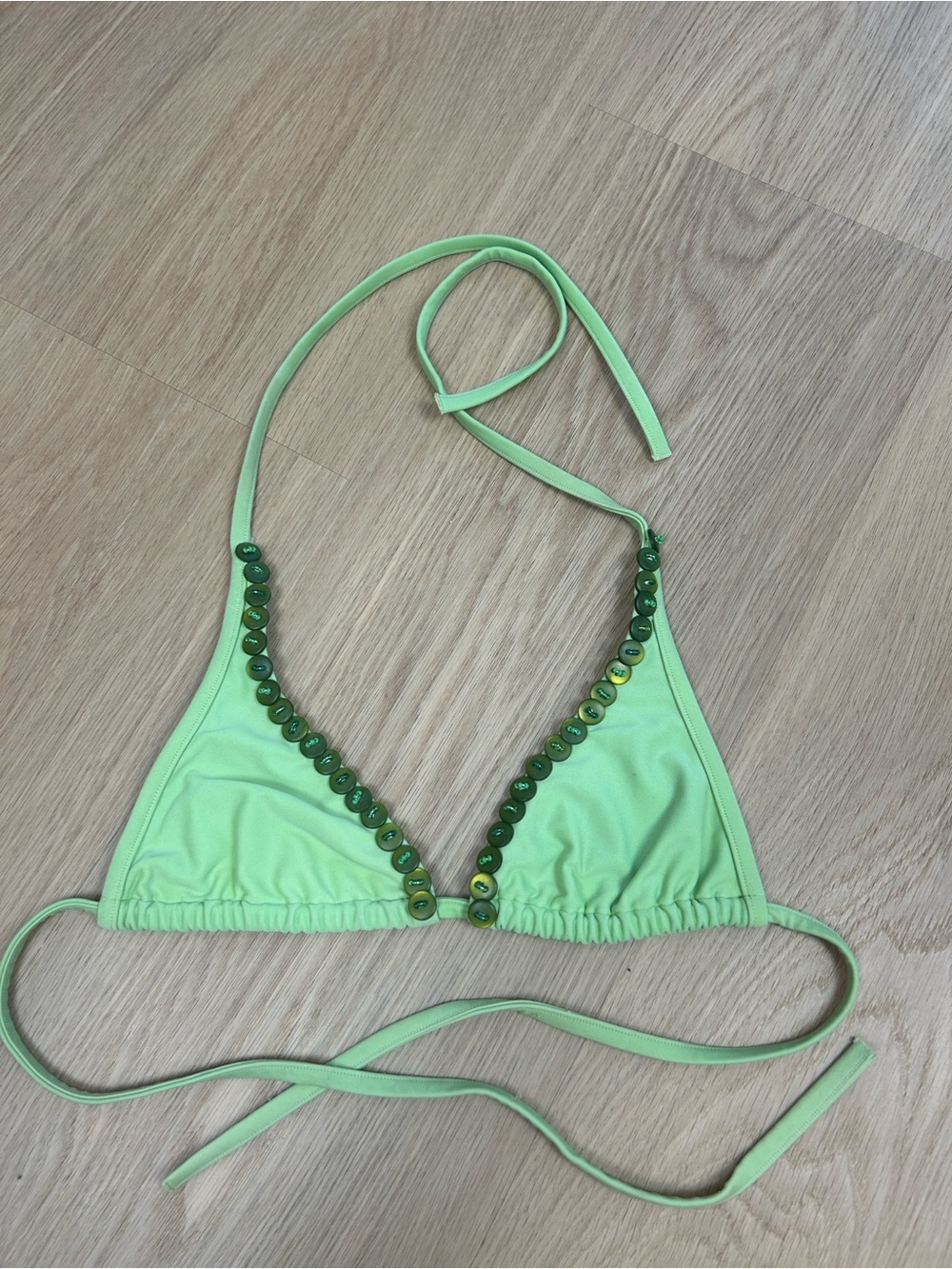 Vix Candy Button Bikini Top S